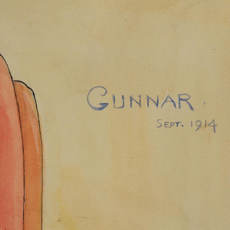 Carl Larsson, "Gunnar".