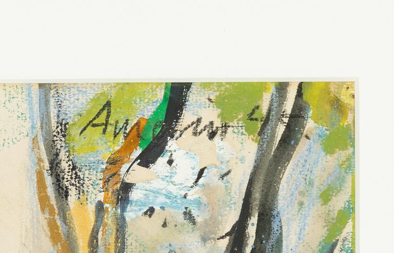 Albin Amelin, blandteknik, Skogsglänta.