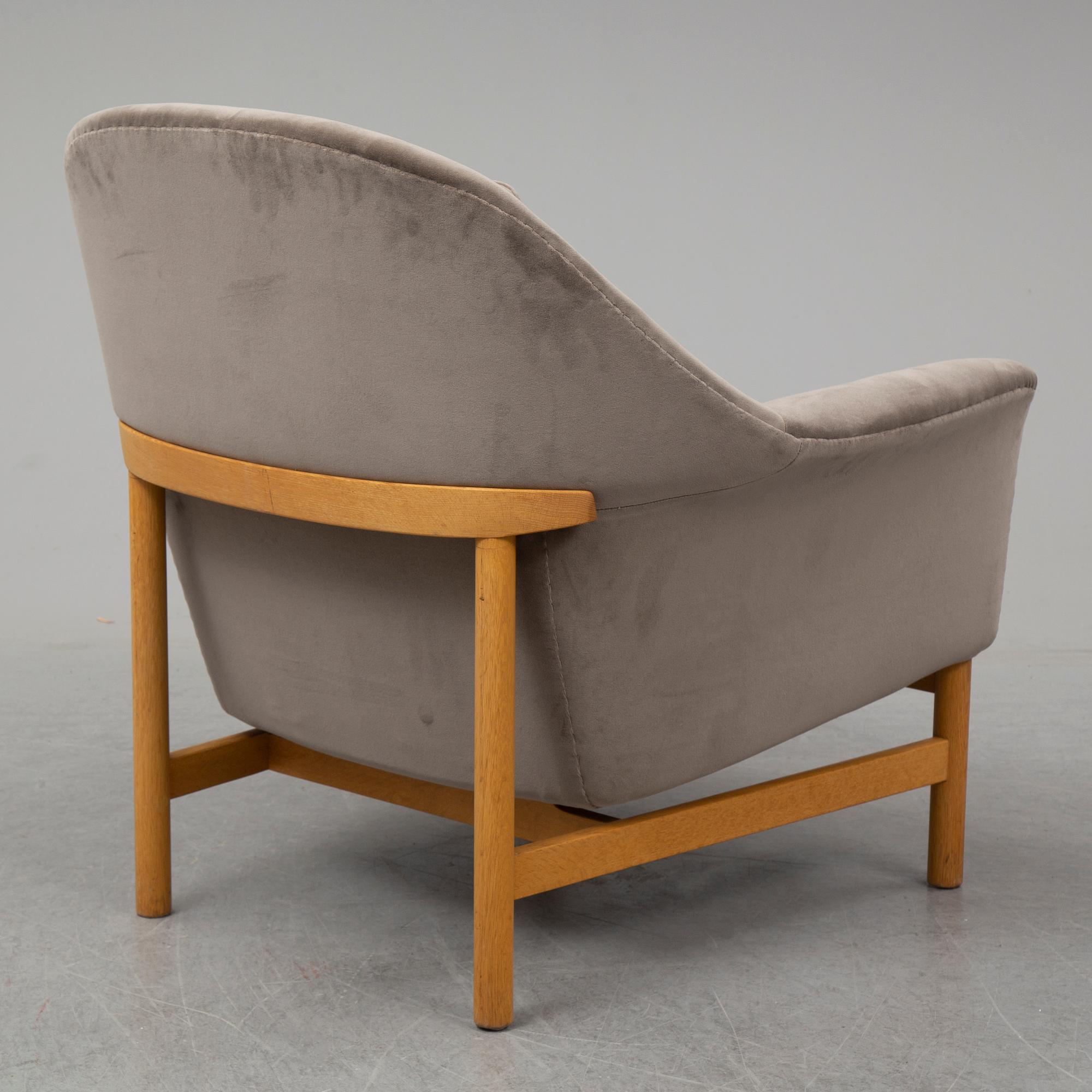 KERSTIN HÖRLIN-HOLMQUIST, a 'Napoleon' easy chair, Nyköping, Nordiska Kompaniet, mid 20th century.