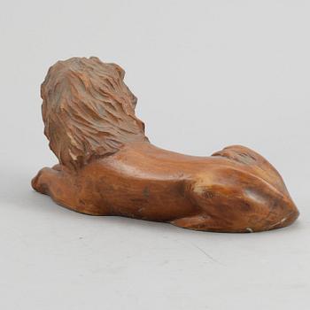 SKULPTUR, trä, 1900-tal.
