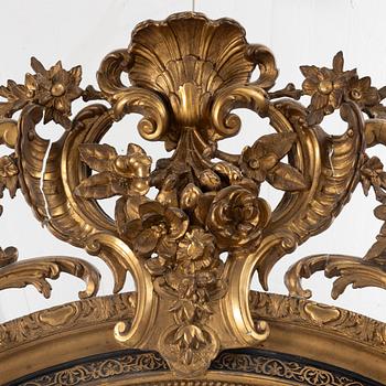 A late 19th Century mirror.