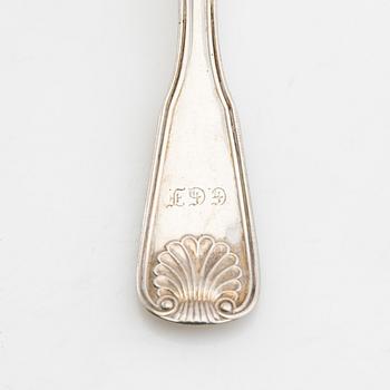 Twelve silver forks, I Sundström, Stockholm, 1916.