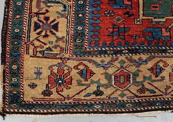 A rug, semi-antique Karadja, ca 216 x 140-144 cm.