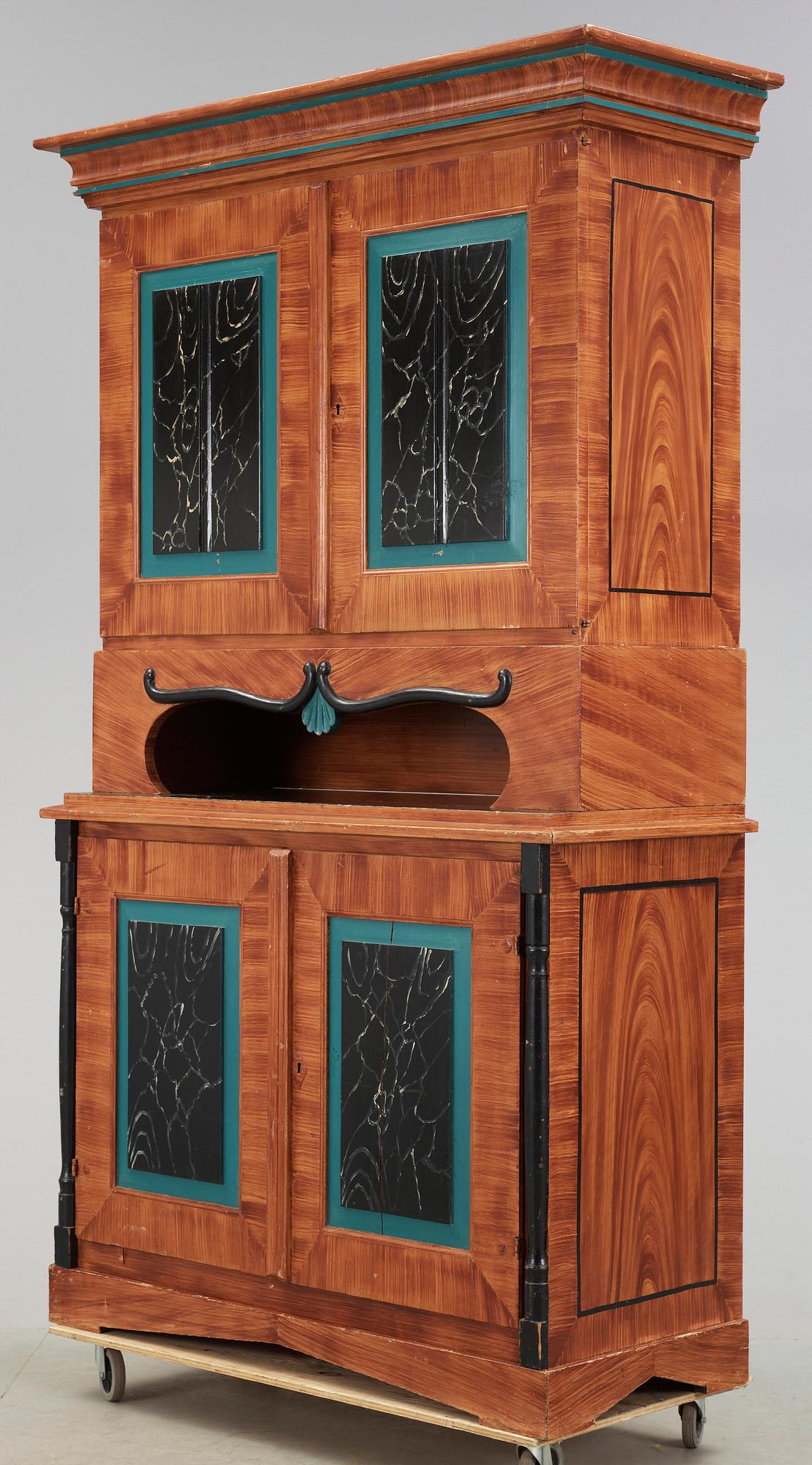 SKÅP, allmoge, 1800-tal.