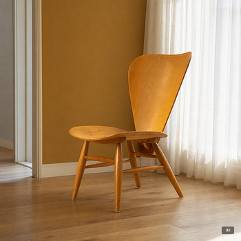 Yngve Ekström, a rare "Duo" armchair, ESE Möbler, Vaggeryd, 1950s.