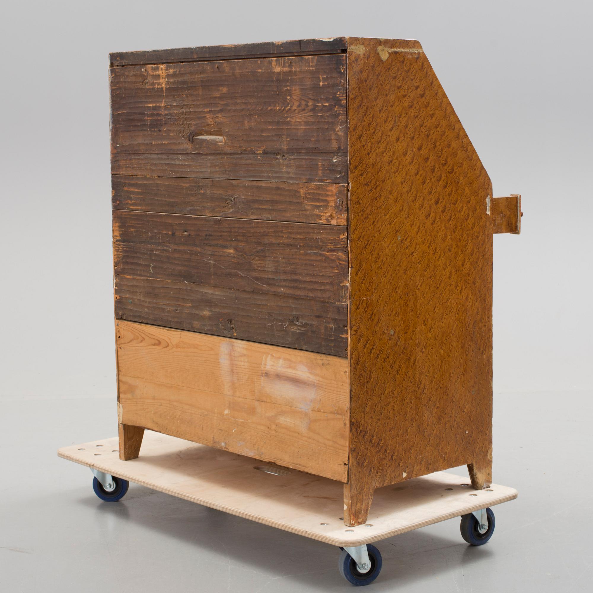 SKRIVSEKRETÄR, 1800-talets första hälft. Daterad 1839.