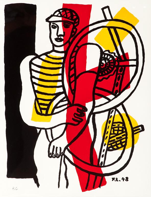 Fernand Léger, A YOUNG MAN.