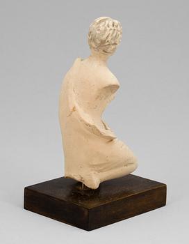 SKULPTUR, lergods, troligen forntida, Medelhavsområdet.