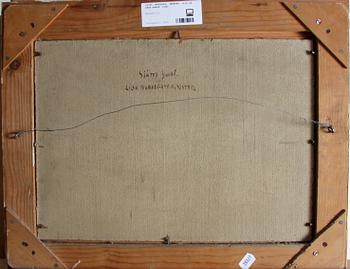WIHLBORG, GERHARD, olja på papp-pannå, sign.