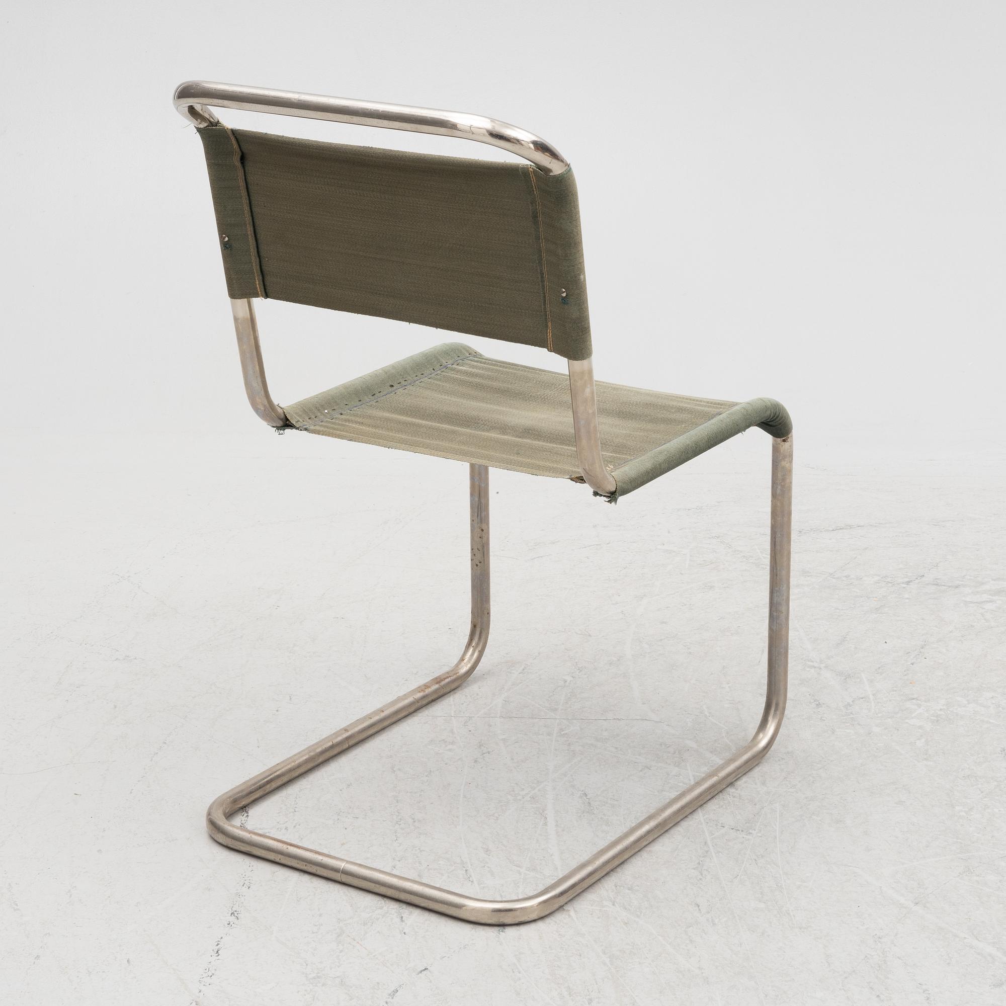 A.W. Nilssons Fabriker, chair, model no. "1004", Malmö, Sweden 1930s.