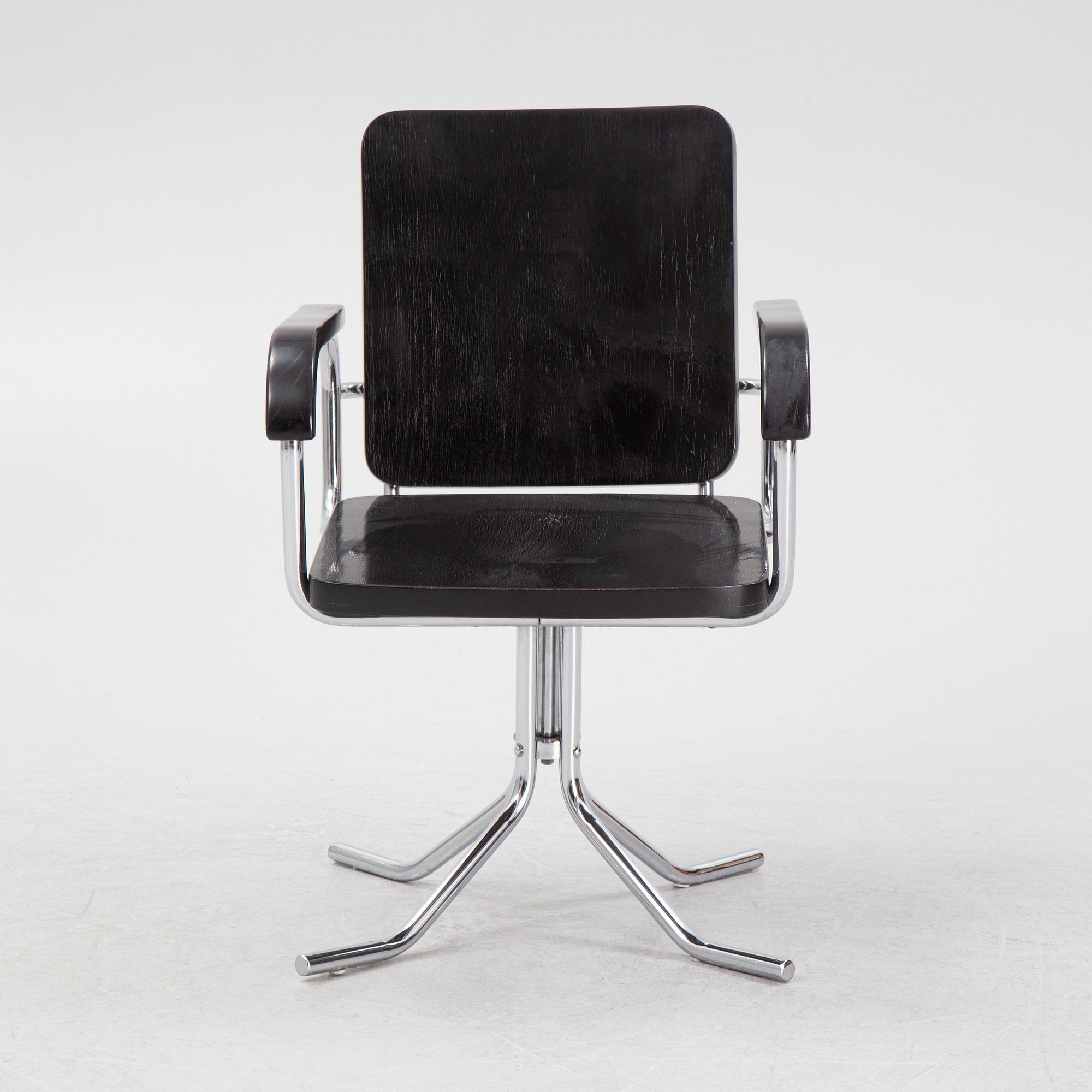 A desk chair, Mücke & Melder Frystat, Czechoslovakia.