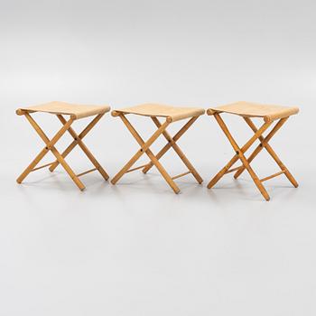 Fällstolar 3 st, 1900-tal.