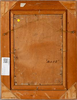 ERIC DETTHOW, olja på pannå, signerad.