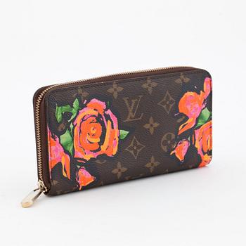 LOUIS VUITTON, plånbok, "Stephen Sprouse Roses Zippy", limited edition s/s 2009.