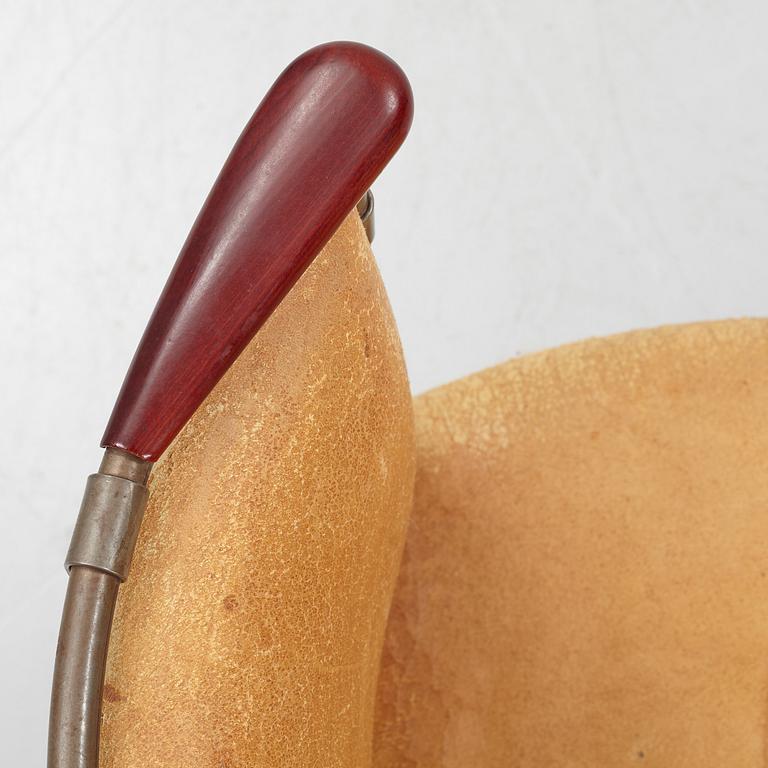 Mats Theselius, an 'Älgskinnsfåtöljen' lounge chair, Källemo, ed. 311/360, Sweden post 1991.