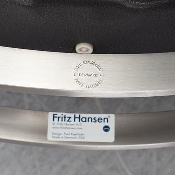 POUL KJAERHOLM, a 'PK22' easy chair, Fritz Hansen, Denmark, 2001.