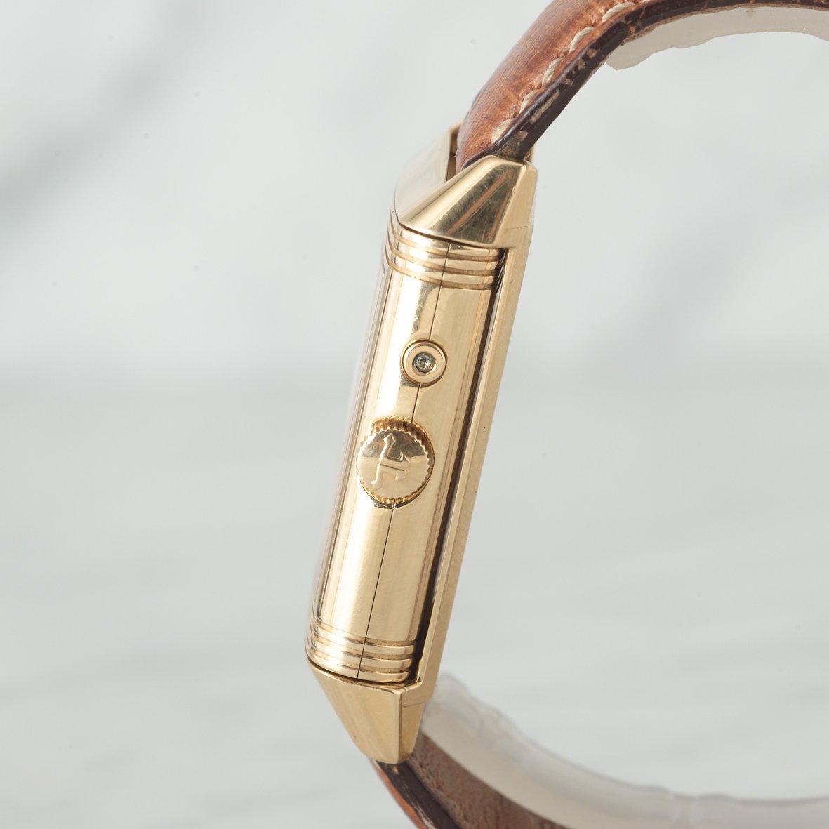 JAEGER-LeCOULTRE, Reverso Duo, "Night & Day", wristwatch, 26 x 36.5 (42.5) mm.