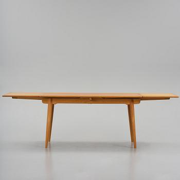 Hans J. Wegner, an "AT-312" dining table, Andreas Tuck, Denmark, 1950s-60s.