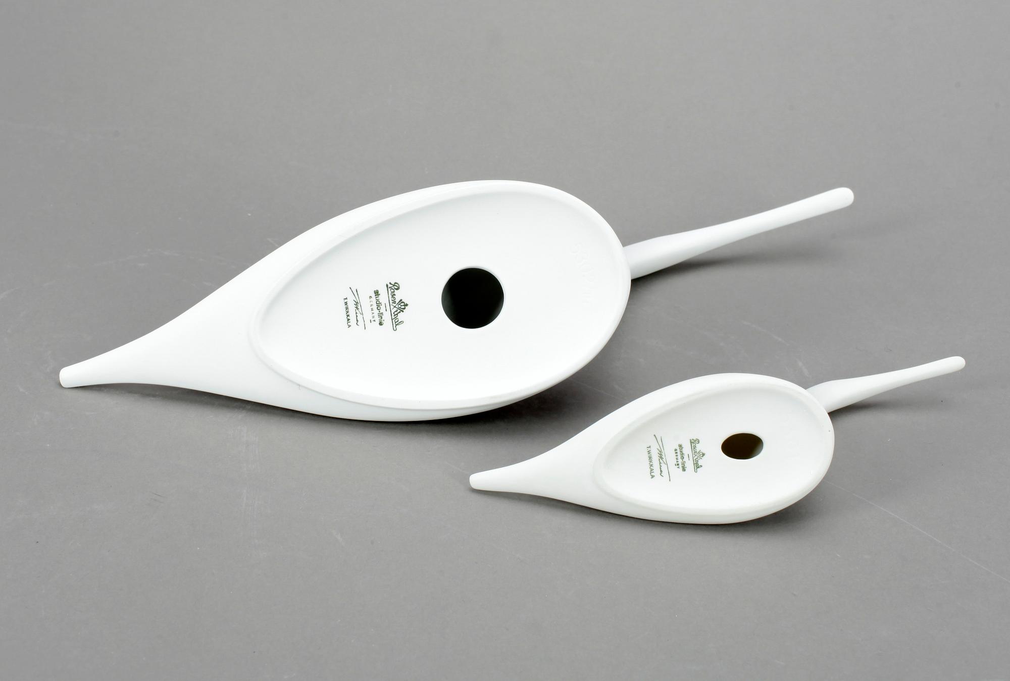 FIGURINER, 2st, porslin, Tapio Wirkkala, Rosenthal.