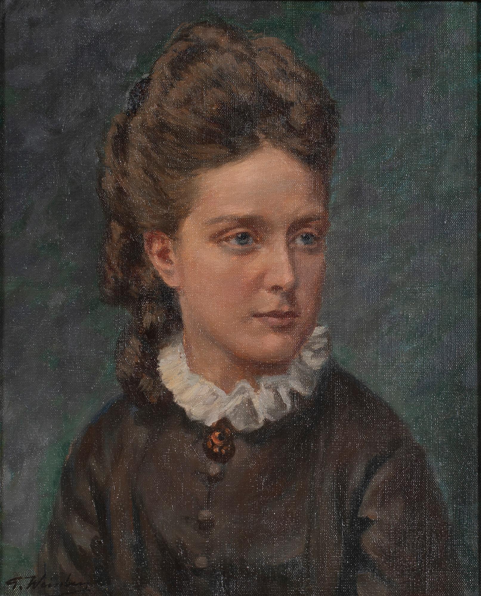 Gunnar Weinberg, portrait of a woman.