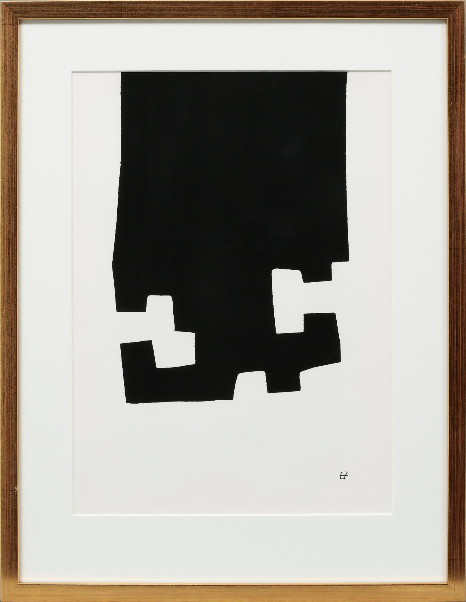 EDUARDO CHILLIDA, serigrafi, signerad i trycket, utförd 1982.