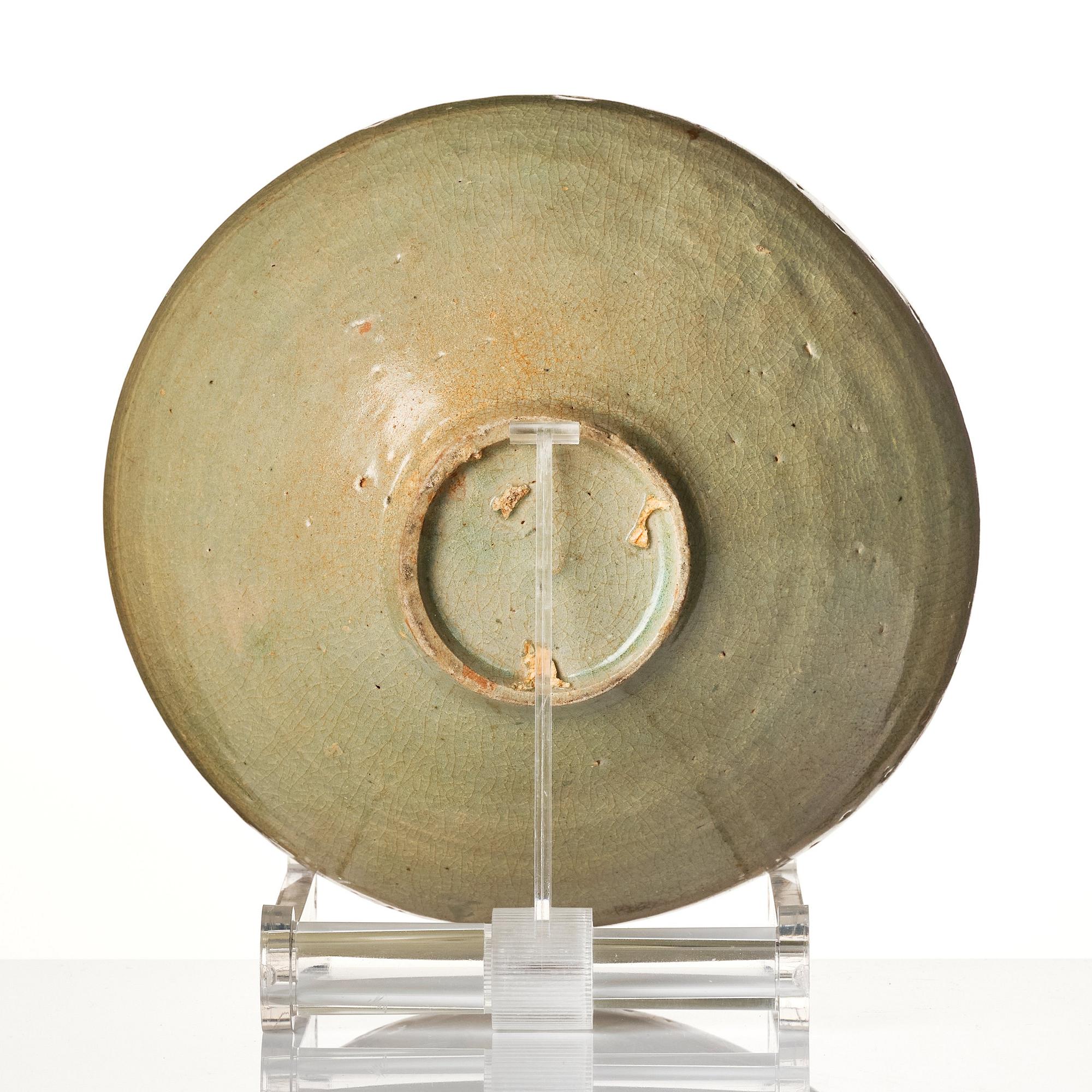 A celadon glazed bowl, Korea, Goryeo dynasty, 12th century.