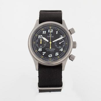 OMEGA, Dynamic Automatic, wristwatch, chronograph, 38,5 mm.