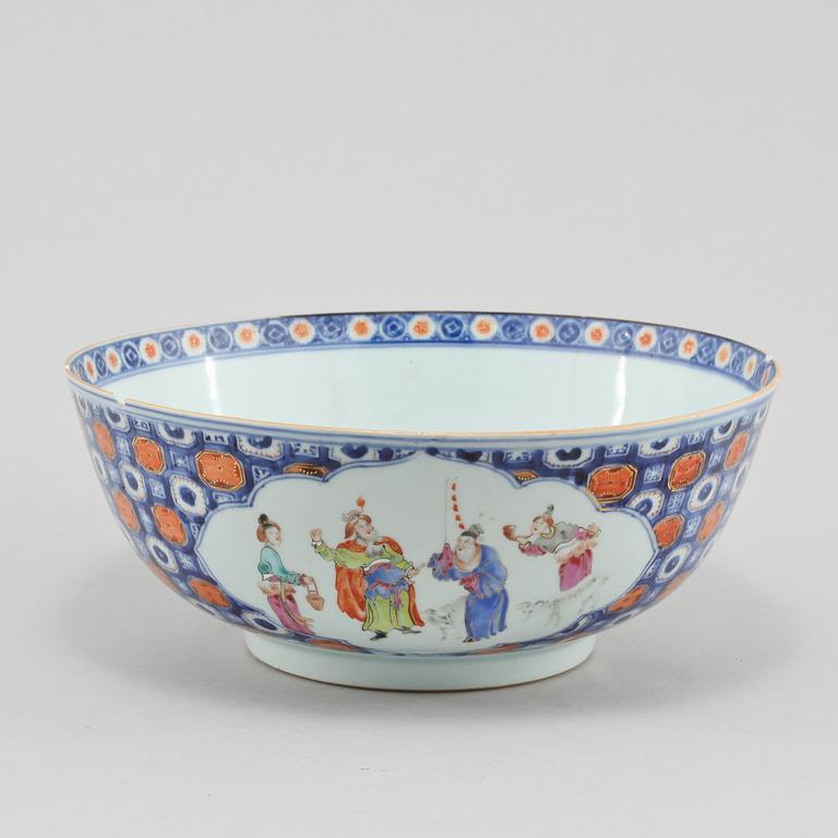 SKÅL, porslin, Kina, 1700/1800-tal.