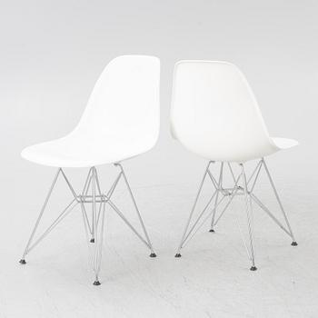Charles & Ray Eames, stolar, 6 st, "Plastic chair DSR", Vitra, 2010-14.