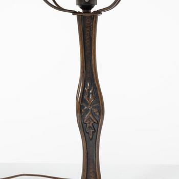 Bordslampa, jugend, tidigt 1900-tal.