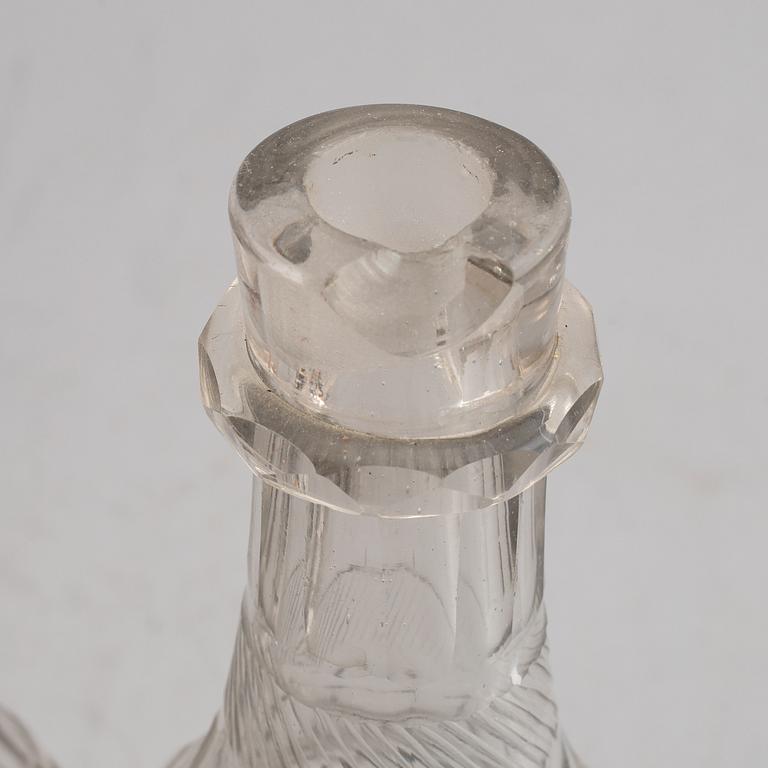 O Sohlberg, bordssurtout, silver och glas, Falun 1830.