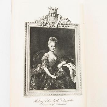 Bokverk 9 vol "Hedvig Elisabeth Charlottas dagbok".