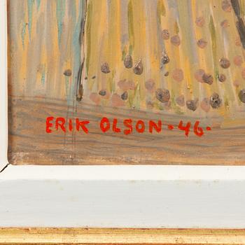 Erik Olson, "Skuggor i baracken".