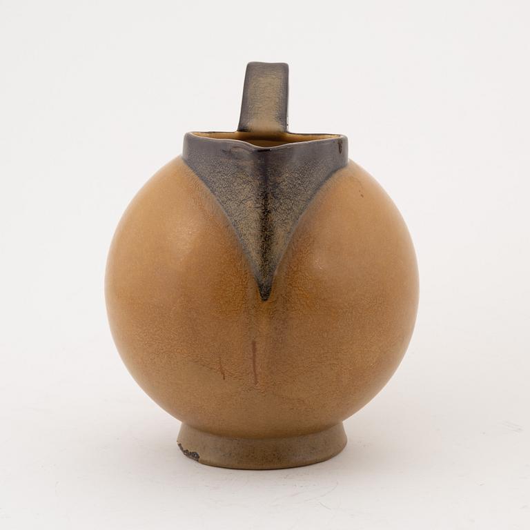 Ewald Dahlskog, a 'model D95' ceramic pitcher, Bo Fajans, Sweden 1935-48.