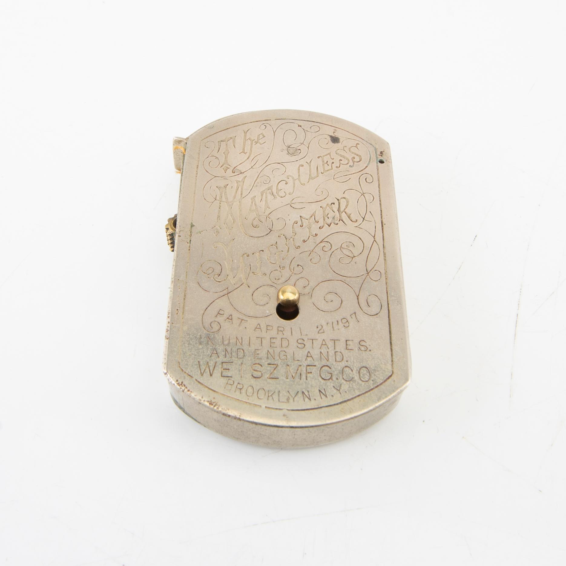 Tändare 3 st omkring 1900.