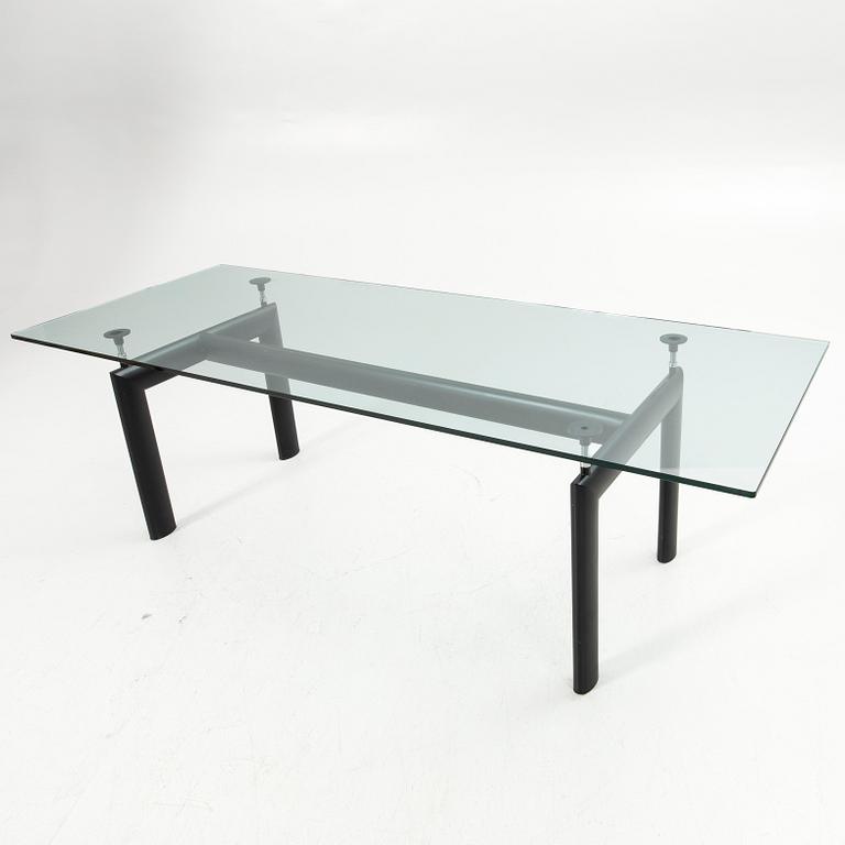 Le Corbusier (Charles-Édouard Jeanneret), Dining table, “LC6/Tube D’avion”, Cassina, late 20th century.