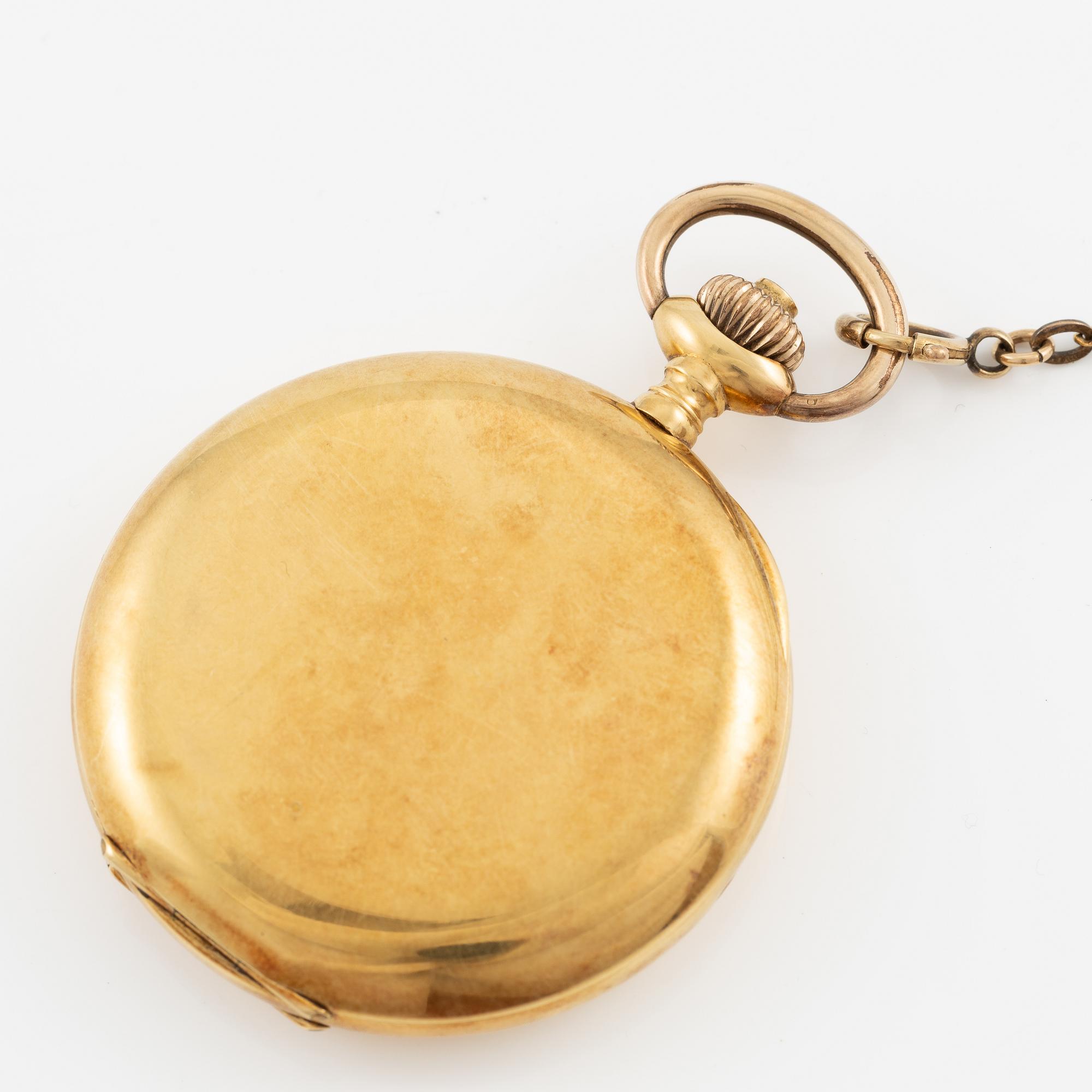 Orion, fickur, 18K guld, savonett, 51 mm.