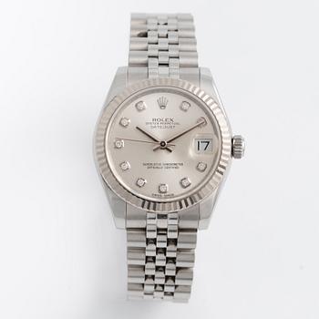 Rolex, Oyster Perpetual, Datejust 31, wristwatch, 31 mm.