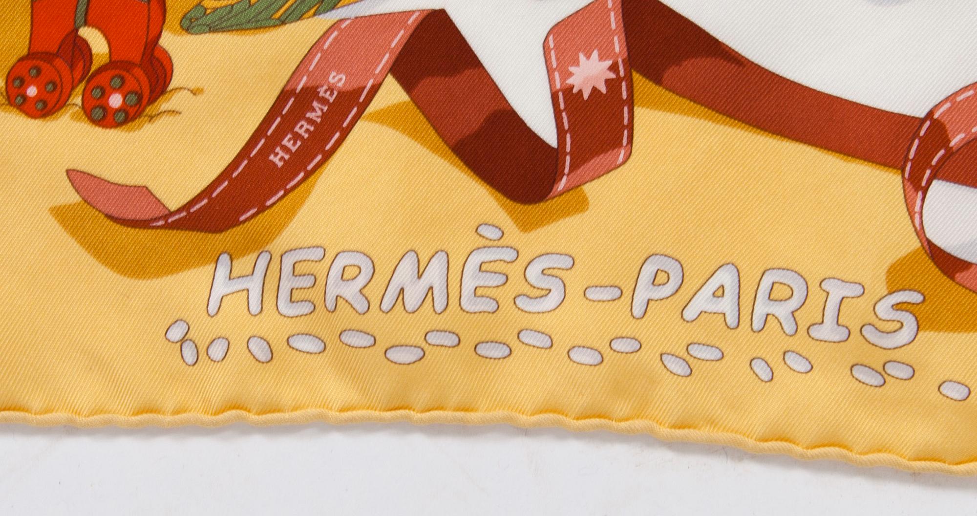 SCARF, "Noel au 24 Faubourg", Hermès.