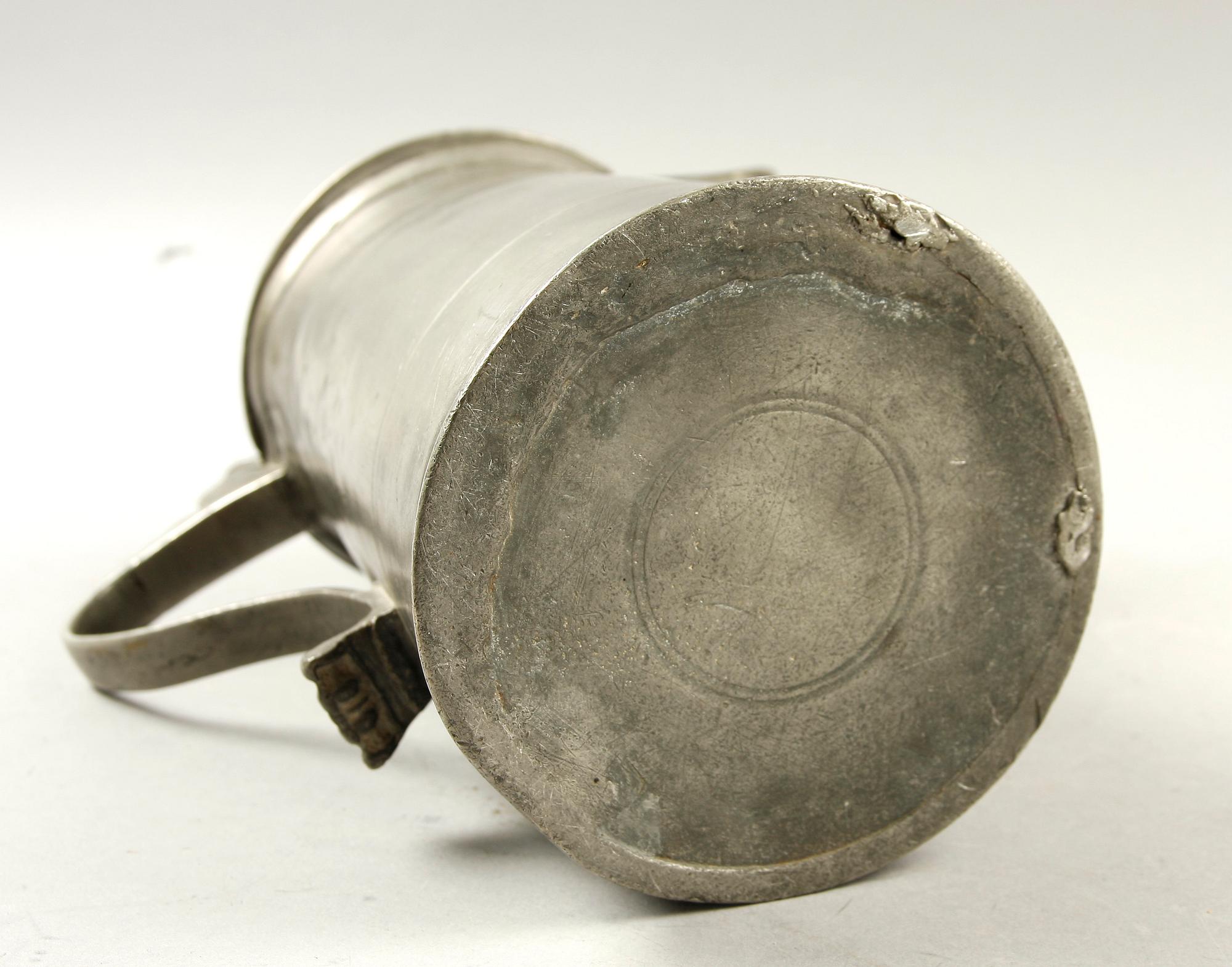 CYLINDERSTOP, tenn, märkt på locket MAZZZ 1720.