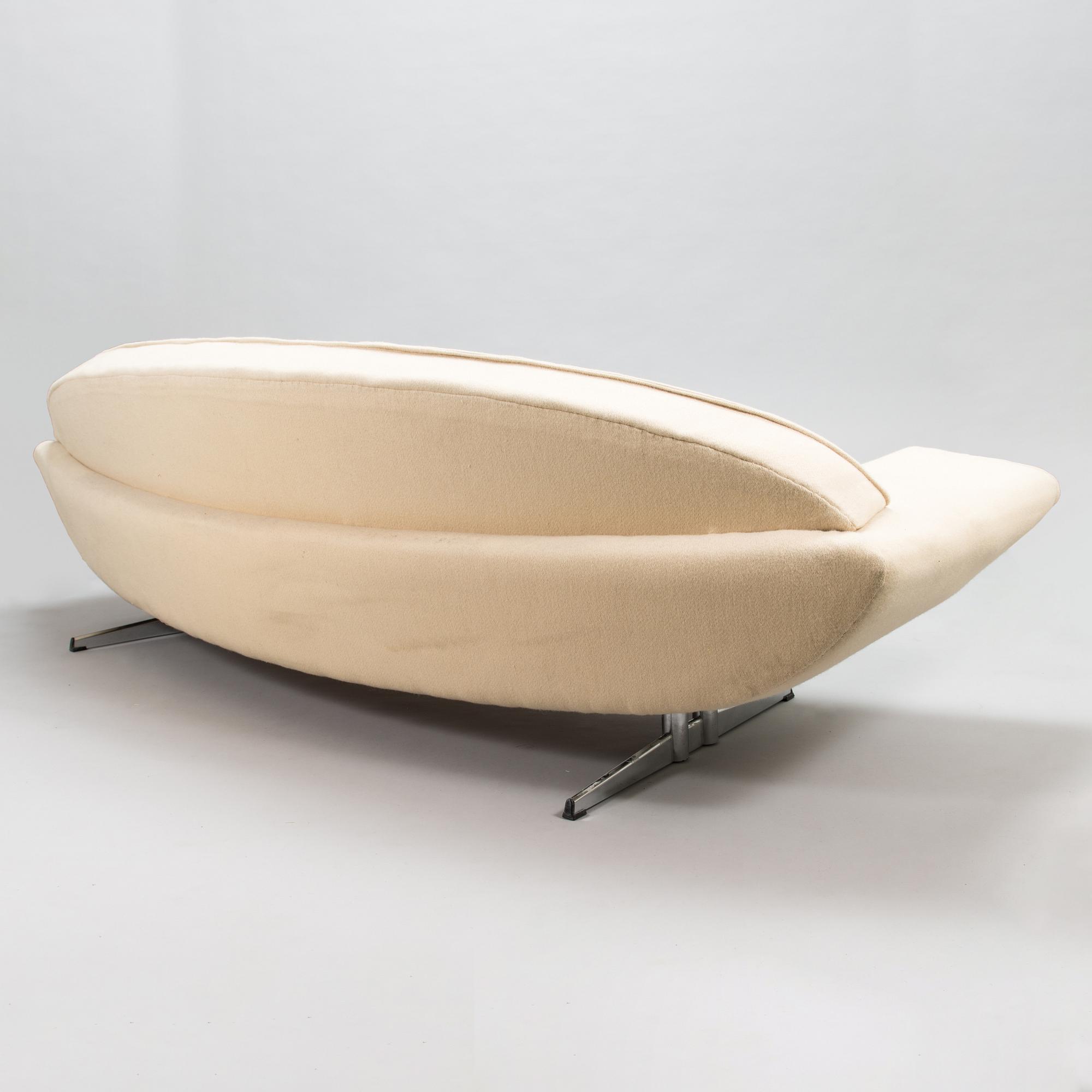 Johannes Andersen, Three-piece 1960's/70's 'Capri' sofa suite for Trensum Möbelfabrik.