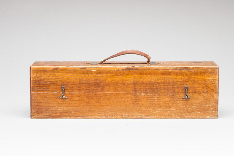 GLAS, 6+6 st, i etui, 1900-talets första hälft.