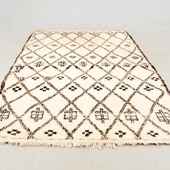 Moroccan Rug, approximately 375x188 cm.