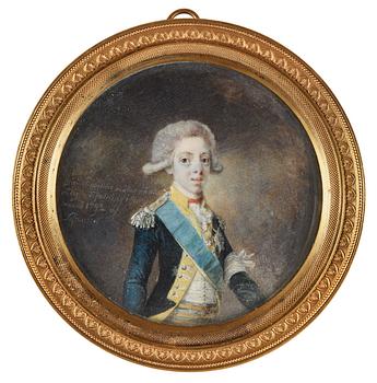 500. Niclas Lafrensen d.y., "Konung Gustaf IV" (1778-1837).