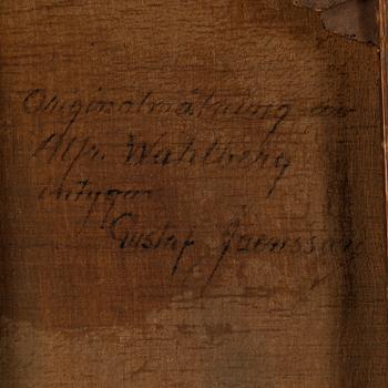 ALFRED WAHLBERG, olja på duk, signerad och daterad -91.