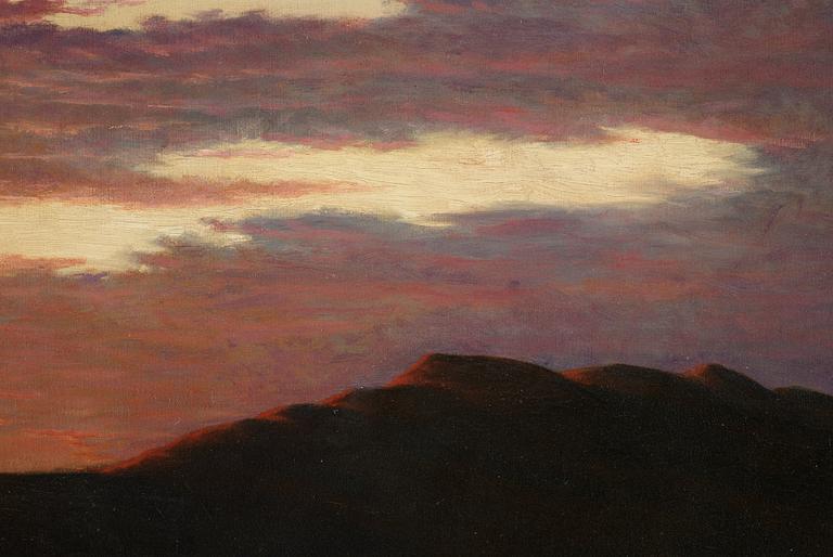 Karl Madsen, Crepuscule at Skagen.