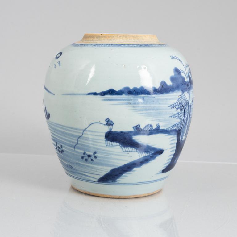 Bojan, porslin, Qingdynastin, Kina, 1800-tal.