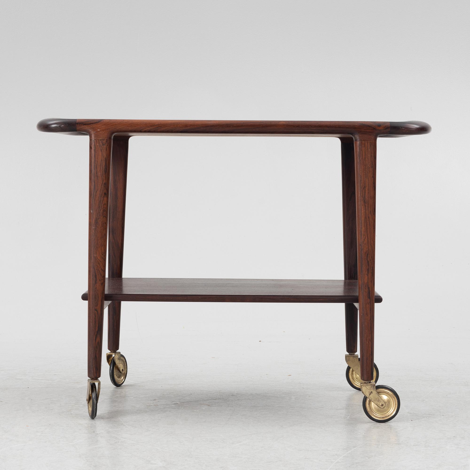 Niels Otto Møller, a drinks trolley, JL Møller, Denmark, 1965.