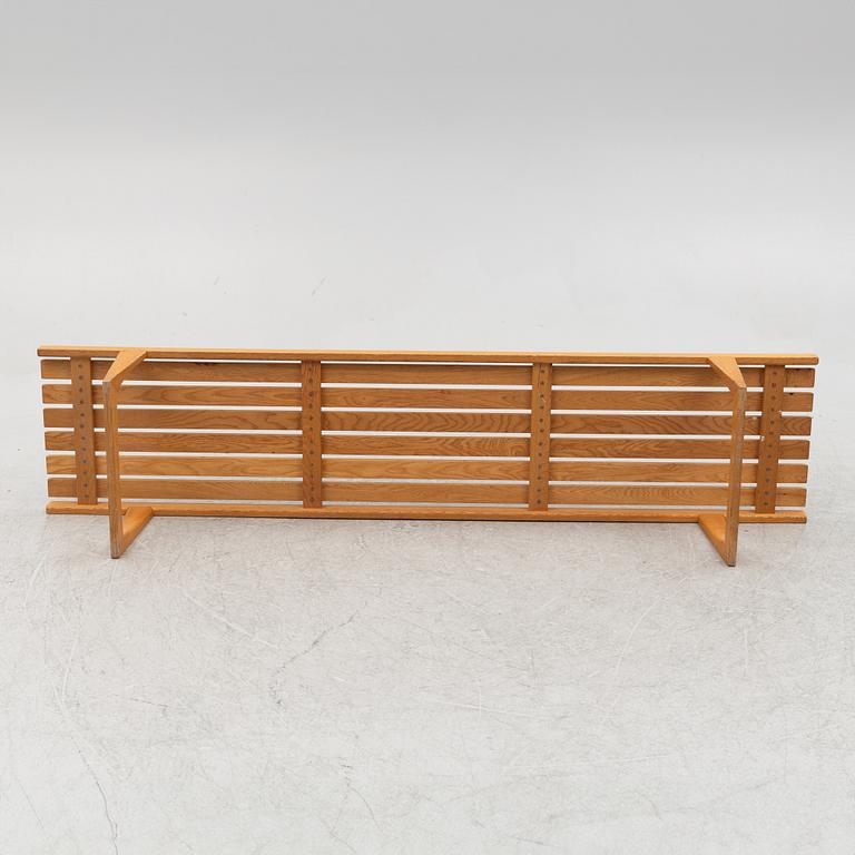 Yngvar Sandström, a "Tokyo" oak bench, From the Triva-series, Nordiska Kompaniet, Sweden.