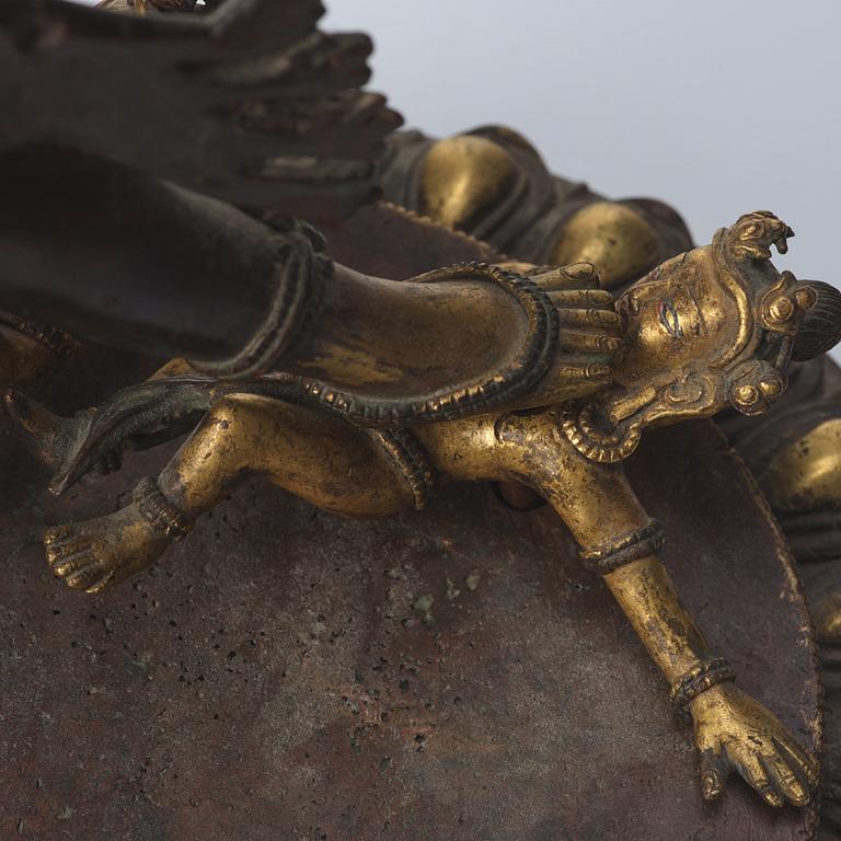 GUDOM, kopparlegering. Tibet, troligen 1900-tal.